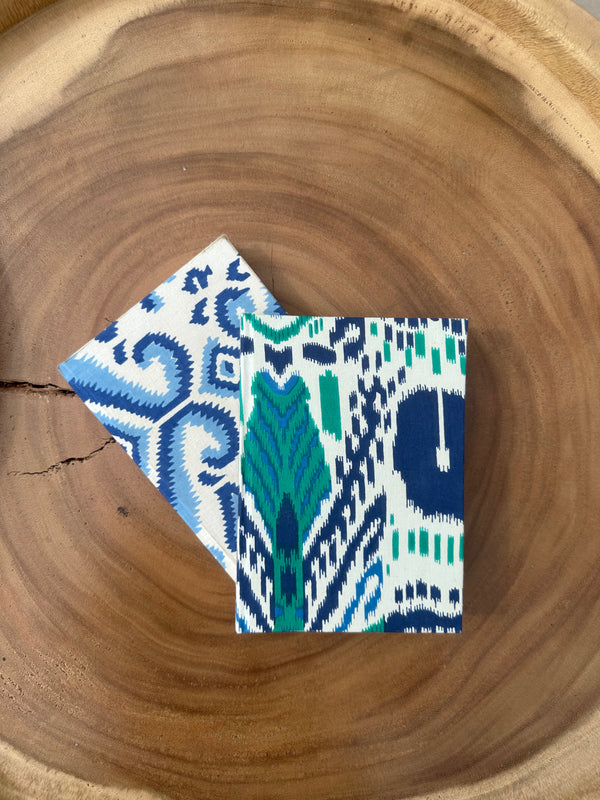 Block Printed Journals- Ikkat Printed