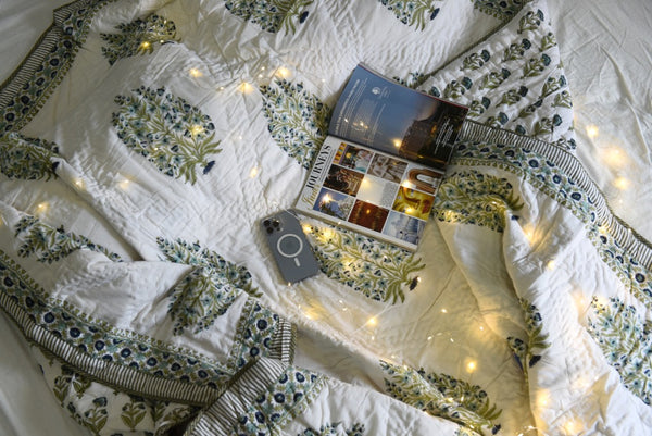 Cotton Quilt - Reversible Double Bed